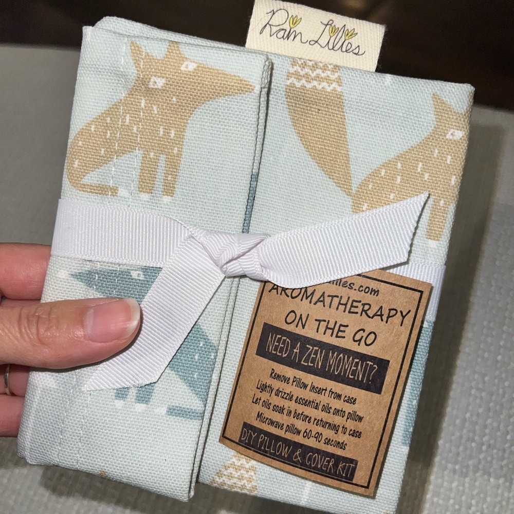 Handmade Aromatherapy COVER only, for Eye pillow insert gift